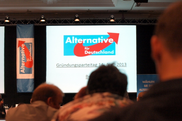 Foto: Gründungsparteitag der "Alternative für Deutschland", über dts Nachrichtenagentur