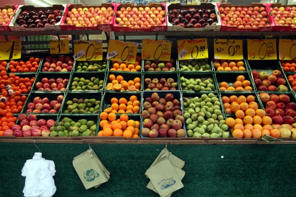 Foto: Früchte auf einem Obststand, über dts Nachrichtenagentur
