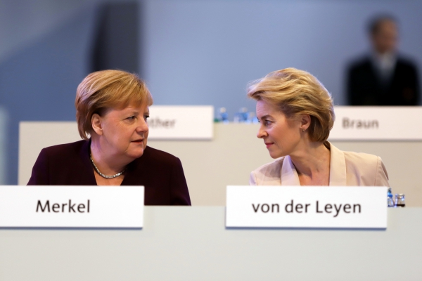 Angela Merkel und Ursula von der Leyen, über dts Nachrichtenagentur