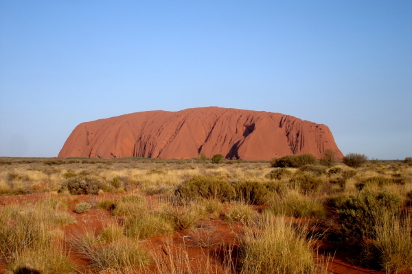 Uluru (Ayers Rock) im Outback von Australien, über dts Nachrichtenagentur
