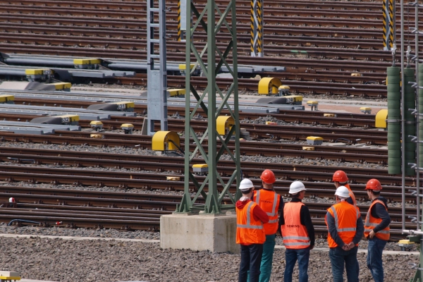 Foto: Arbeiter Gleisanlage, über dts Nachrichtenagentur