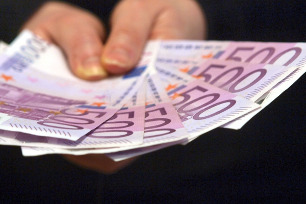 Foto: 500-Euro-Geldscheine, über dts Nachrichtenagentur