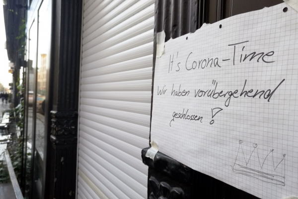 Foto: Wegen Coronakrise geschlossener Laden, über dts Nachrichtenagentur
