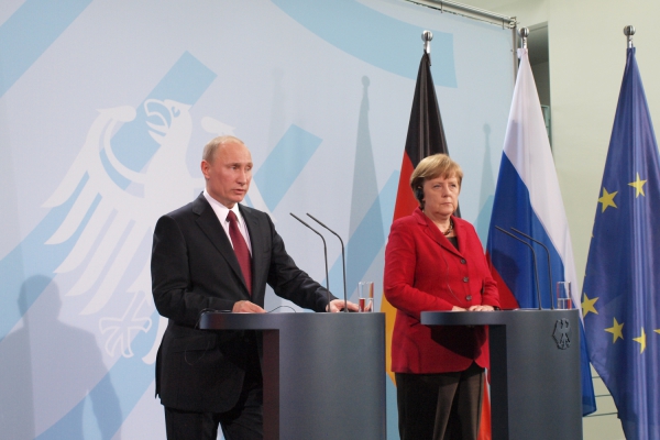 Angela Merkel und Wladimir Putin, über dts Nachrichtenagentur