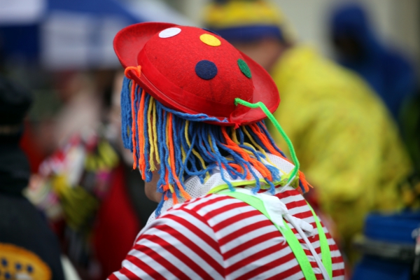 Clown im Straßenkarneval, über dts Nachrichtenagentur