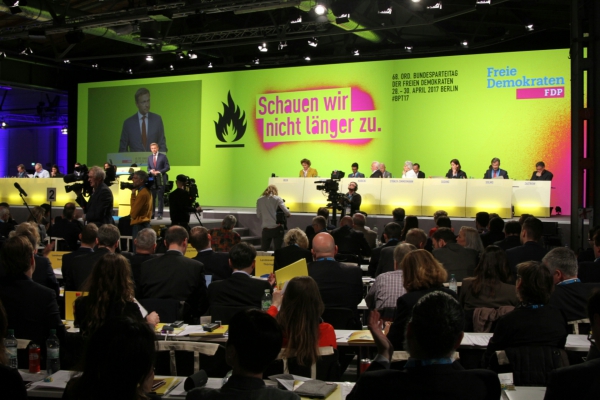FDP-Parteitag am 28.04.2017, über dts Nachrichtenagentur