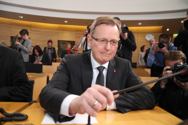 Bodo Ramelow im Erfurter Landtag, über dts Nachrichtenagentur